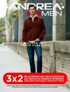 andrea men otoño 2025 vestir caballero